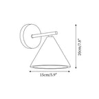 Tavero Applique Murale Moderne Bois Cone - Neutralighting