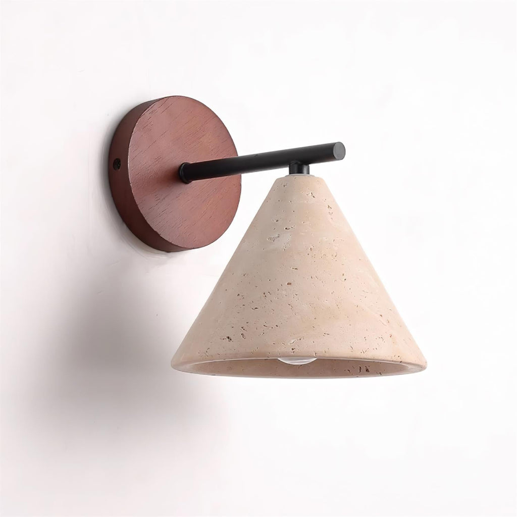Tavero Applique Murale Moderne Bois Cone - Neutralighting