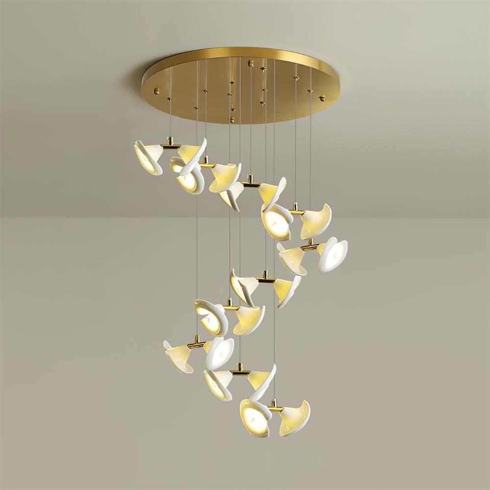 Fiora Lustre Cascade de Pétales Élégance - Neutralighting