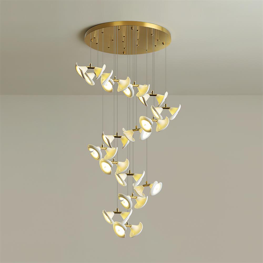 Fiora Lustre Cascade de Pétales Élégance - Neutralighting