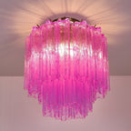 Aurora Plafonnier en Verre de Murano Violet - Neutralighting