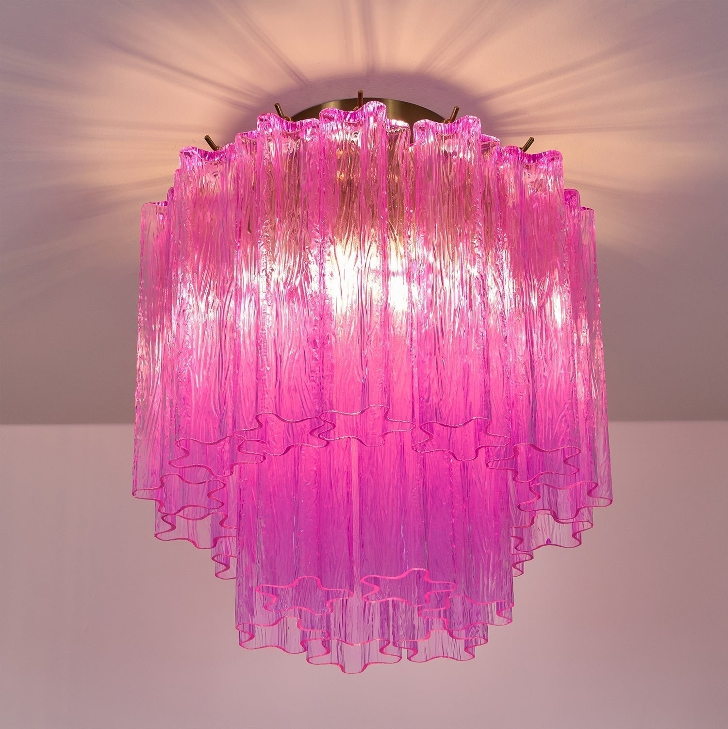 Aurora Plafonnier en Verre de Murano Violet - Neutralighting