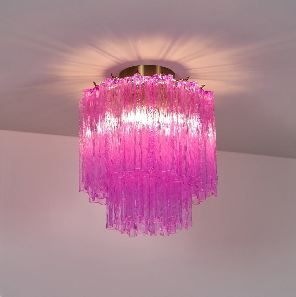 Aurora Plafonnier en Verre de Murano Violet - Neutralighting