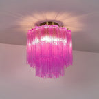 Aurora Plafonnier en Verre de Murano Violet - Neutralighting