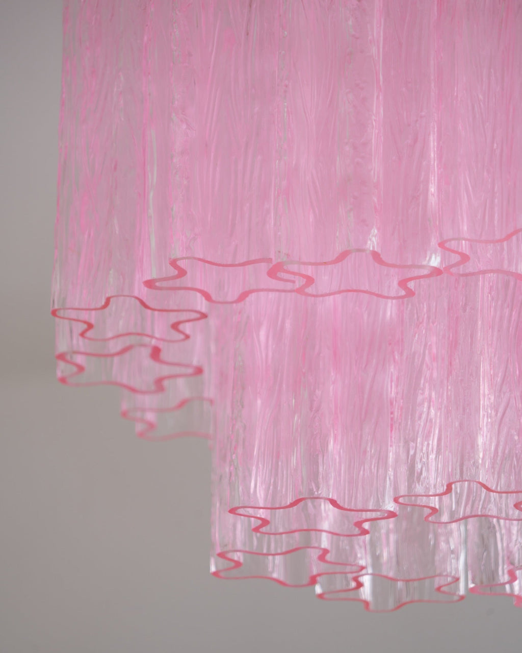 Aurora Plafonnier en Verre Rose Moderne - Neutralighting
