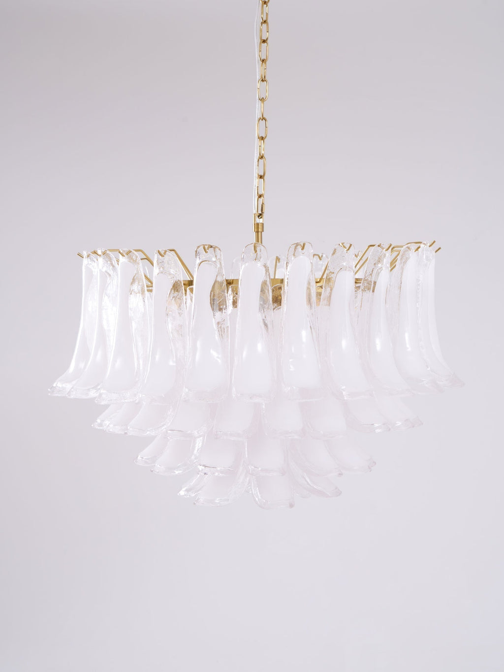 Aurora Lustre Rose Verre Feuille Superposé Florale Glamour - Neutralighting