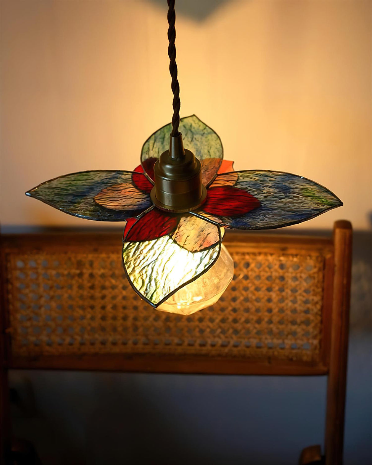 Tiffany Suspension Fioria en Verre - Neutralighting