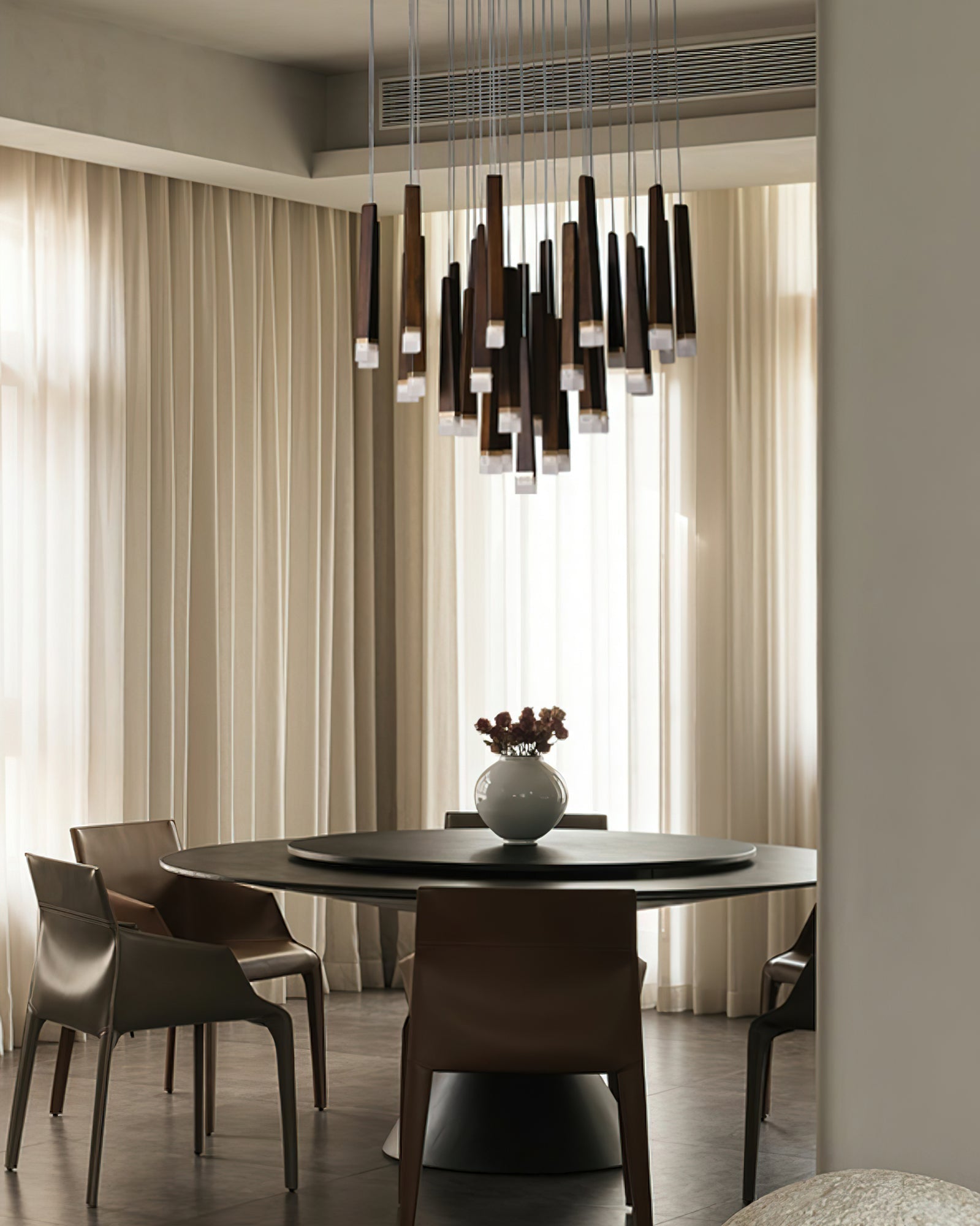 Armarila Firewood Stick Wood Chandelier - Neutralighting
