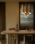Armarila Firewood Stick Wood Chandelier - Neutralighting
