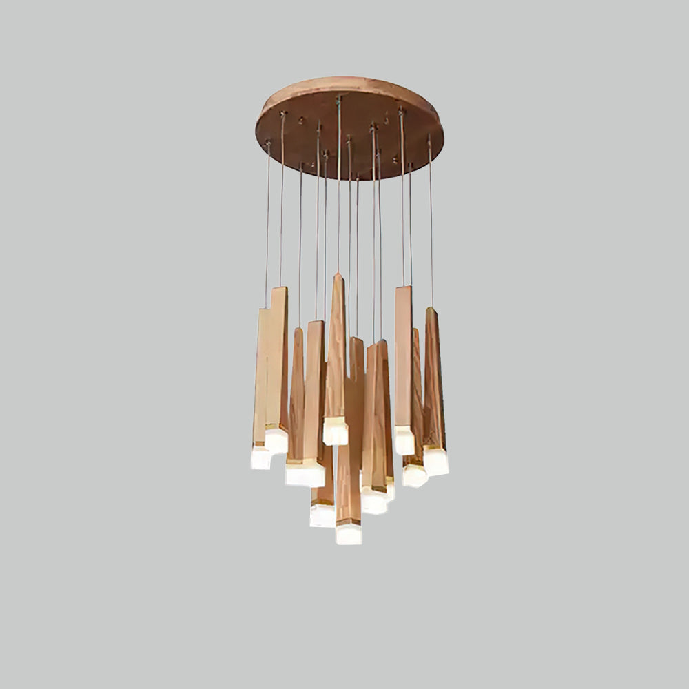 Armarila Firewood Stick Wood Chandelier - Neutralighting