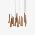 Armarila Firewood Stick Wood Chandelier - Neutralighting