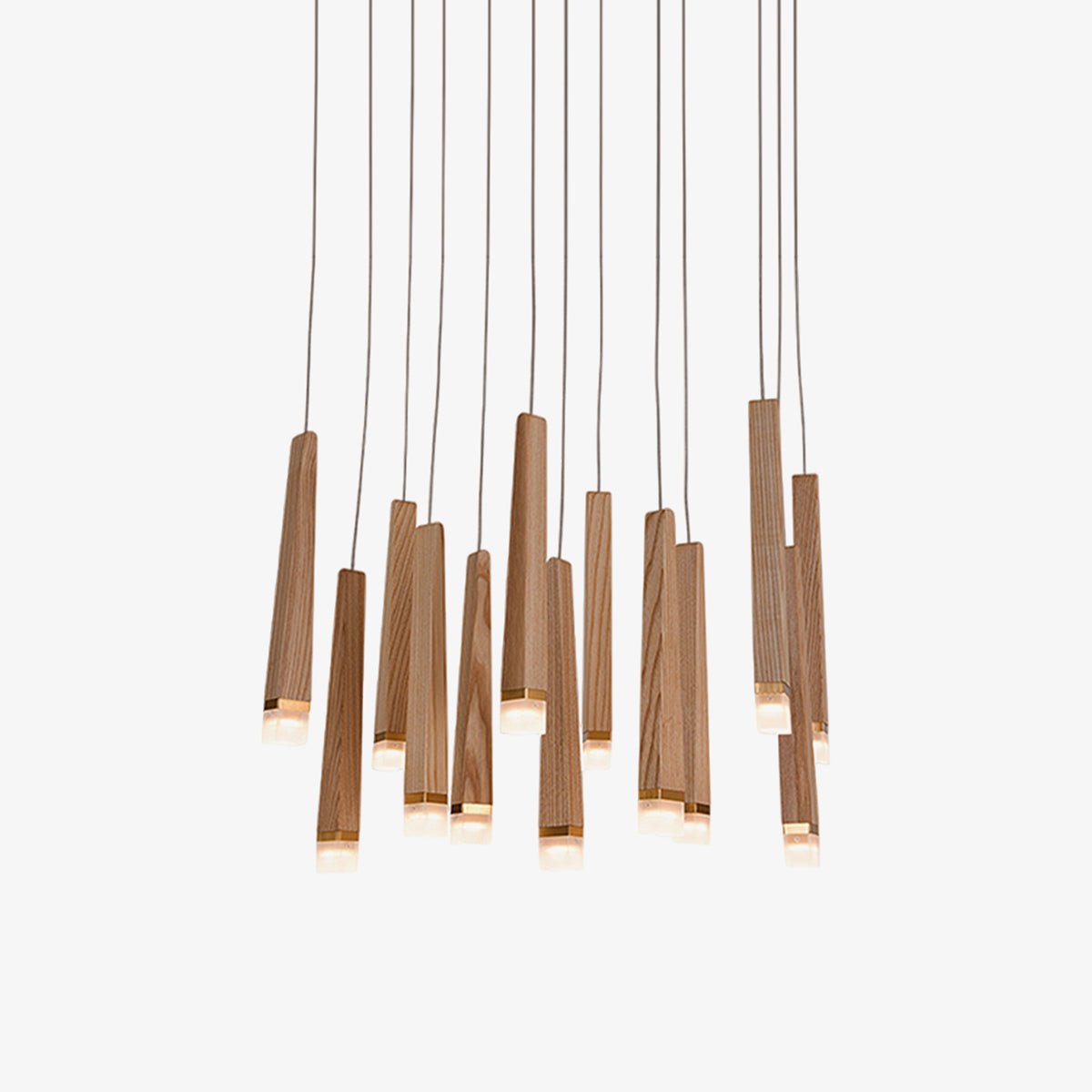 Armarila Firewood Stick Wood Chandelier - Neutralighting