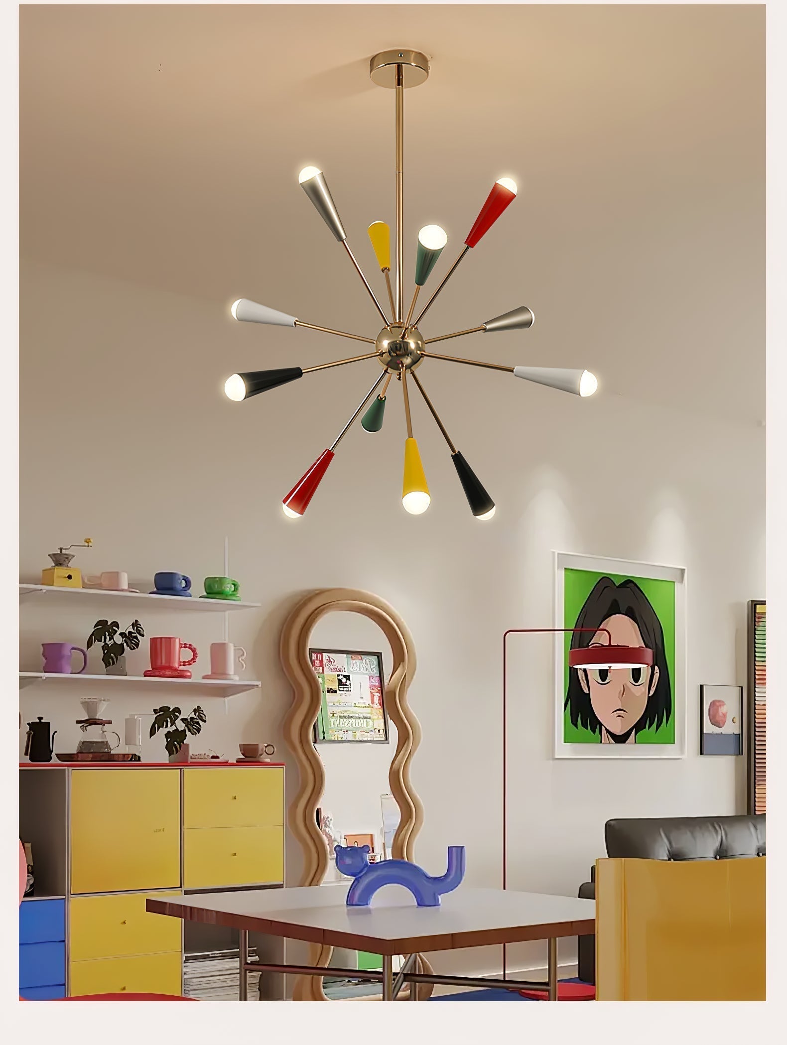 Brandon Lustre Métal Moderne - Neutralighting