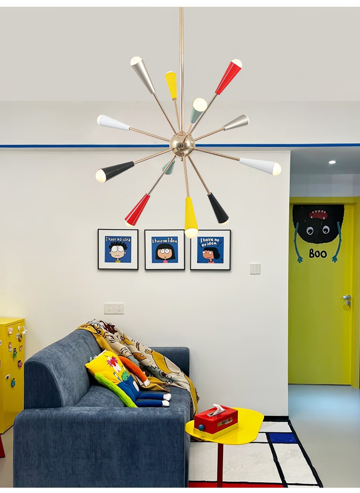 Brandon Lustre Métal Moderne - Neutralighting