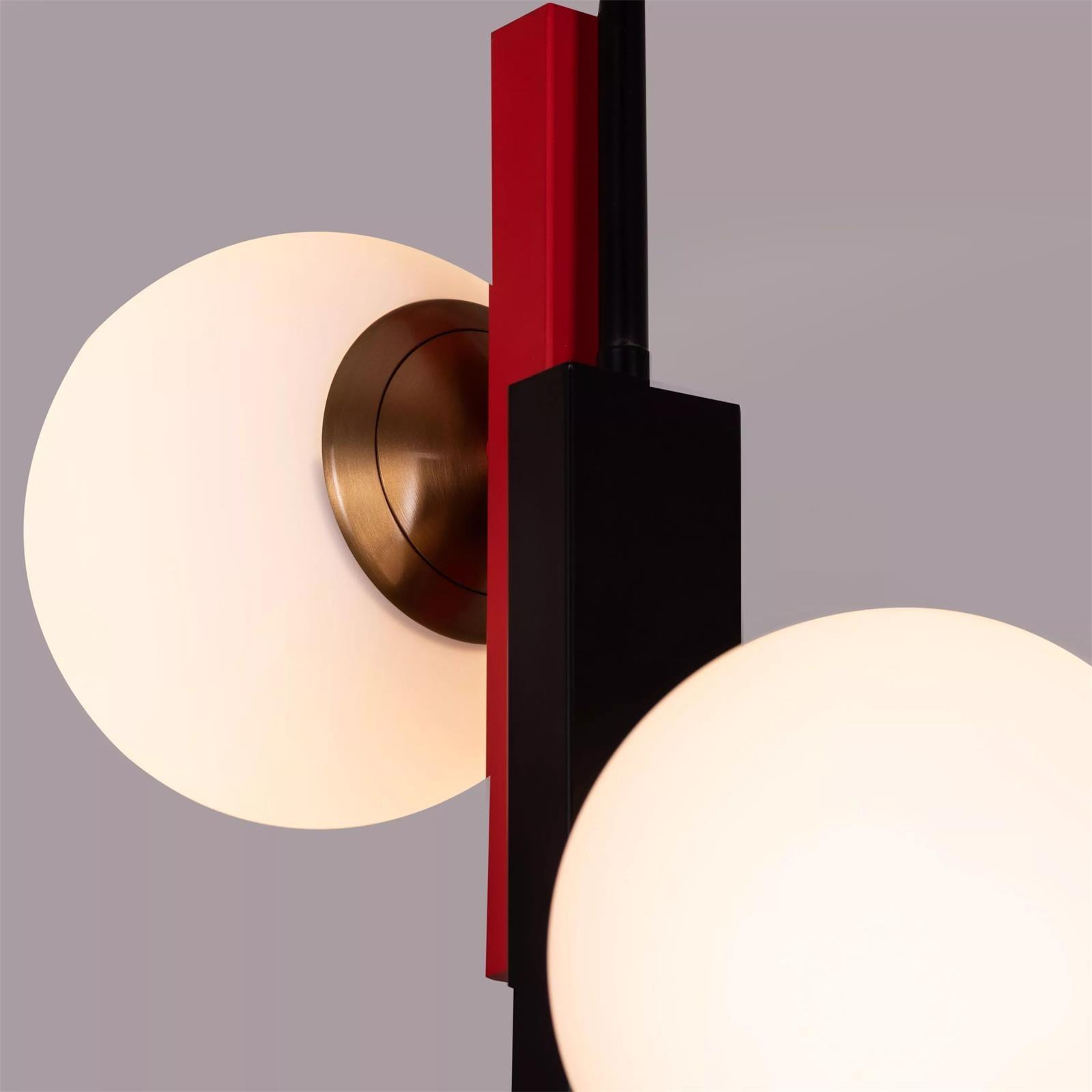 Solara Suspension Double Globe Barres Linéaires Géométrique - Neutralighting