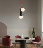 Solara Suspension Double Globe Barres Linéaires Géométrique - Neutralighting