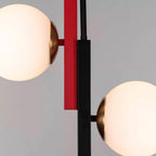 Solara Suspension Double Globe Barres Linéaires Géométrique - Neutralighting