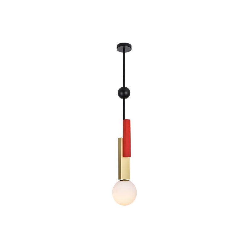 Solara Suspension Double Globe Barres Linéaires Géométrique - Neutralighting