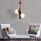 Solara Suspension Double Globe Barres Linéaires Géométrique - Neutralighting