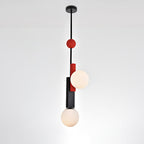 Solara Suspension Double Globe Barres Linéaires Géométrique - Neutralighting