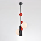 Solara Suspension Double Globe Barres Linéaires Géométrique - Neutralighting