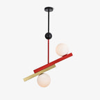 Solara Suspension Double Globe Barres Linéaires Géométrique - Neutralighting