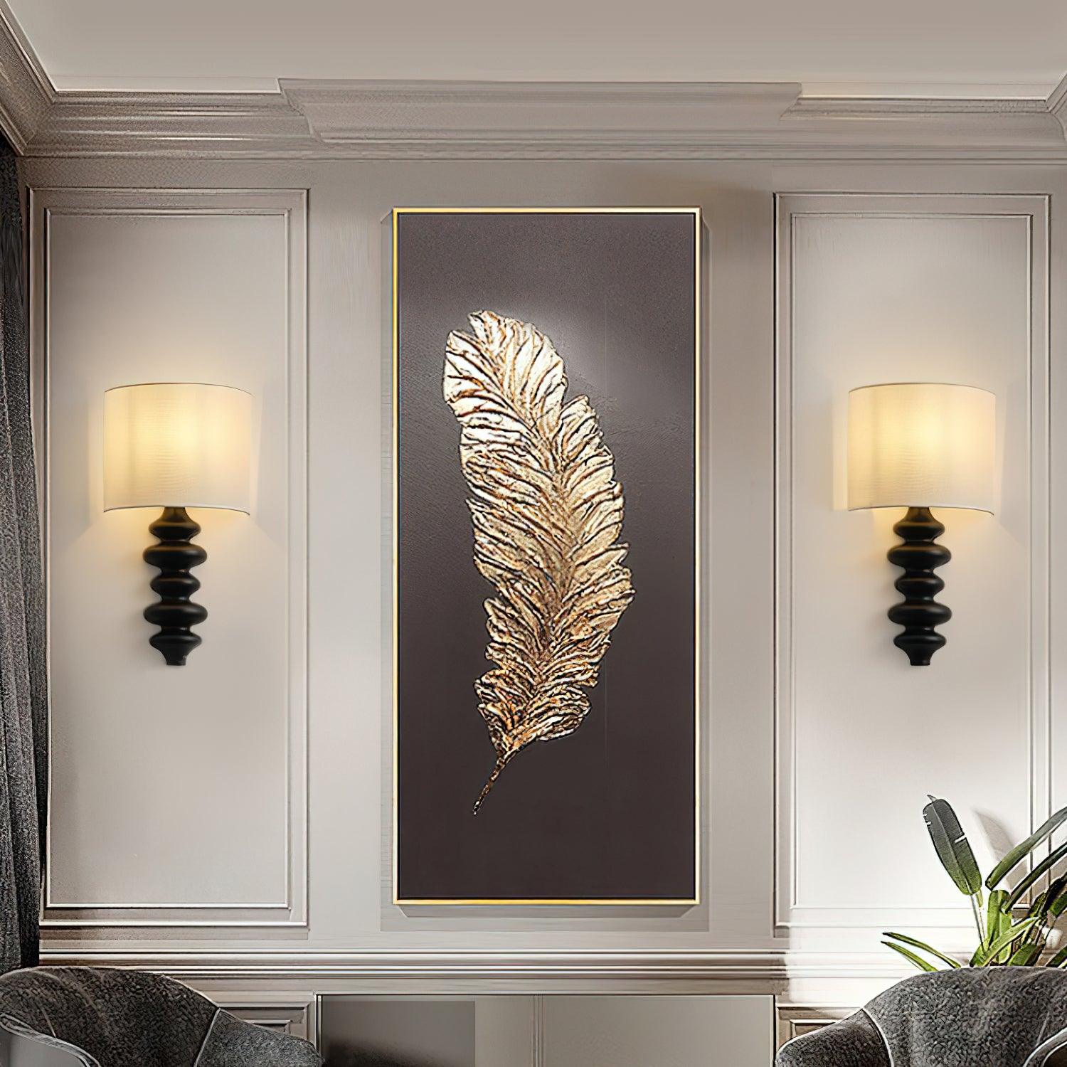 Zovarion Applique Murale en Tissu Art Nordic - Neutralighting