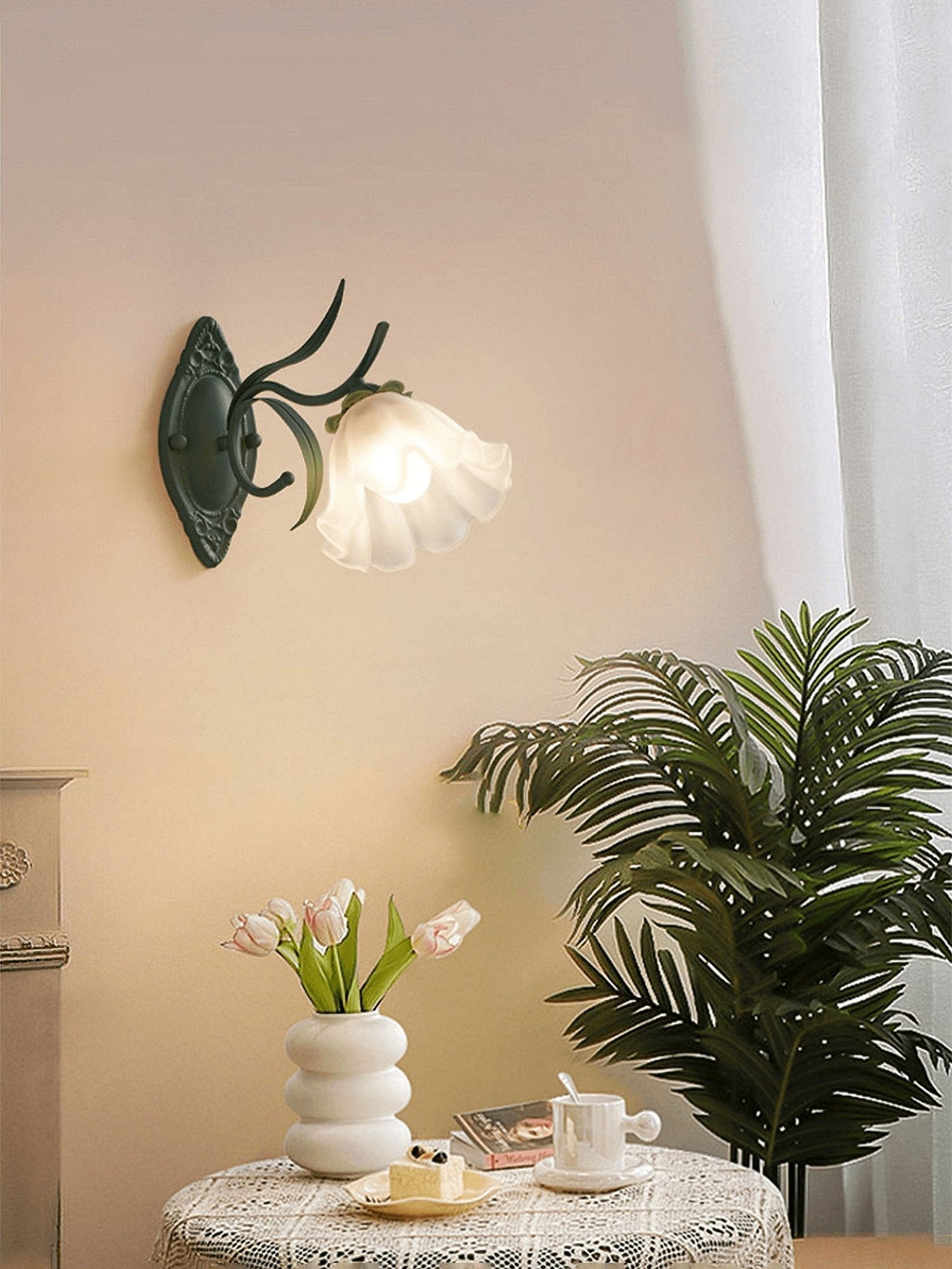 TravisApplique Murale en Verre Évasé Art Nordic Premium - Neutralighting