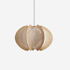 Calyraice Suspension en Bois et Corde de Chanvre - Neutralighting