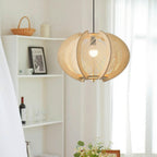 Calyraice Suspension en Bois et Corde de Chanvre - Neutralighting