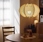 Calyraice Suspension en Bois et Corde de Chanvre - Neutralighting