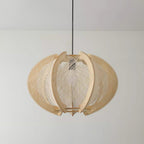 Calyraice Suspension en Bois et Corde de Chanvre - Neutralighting