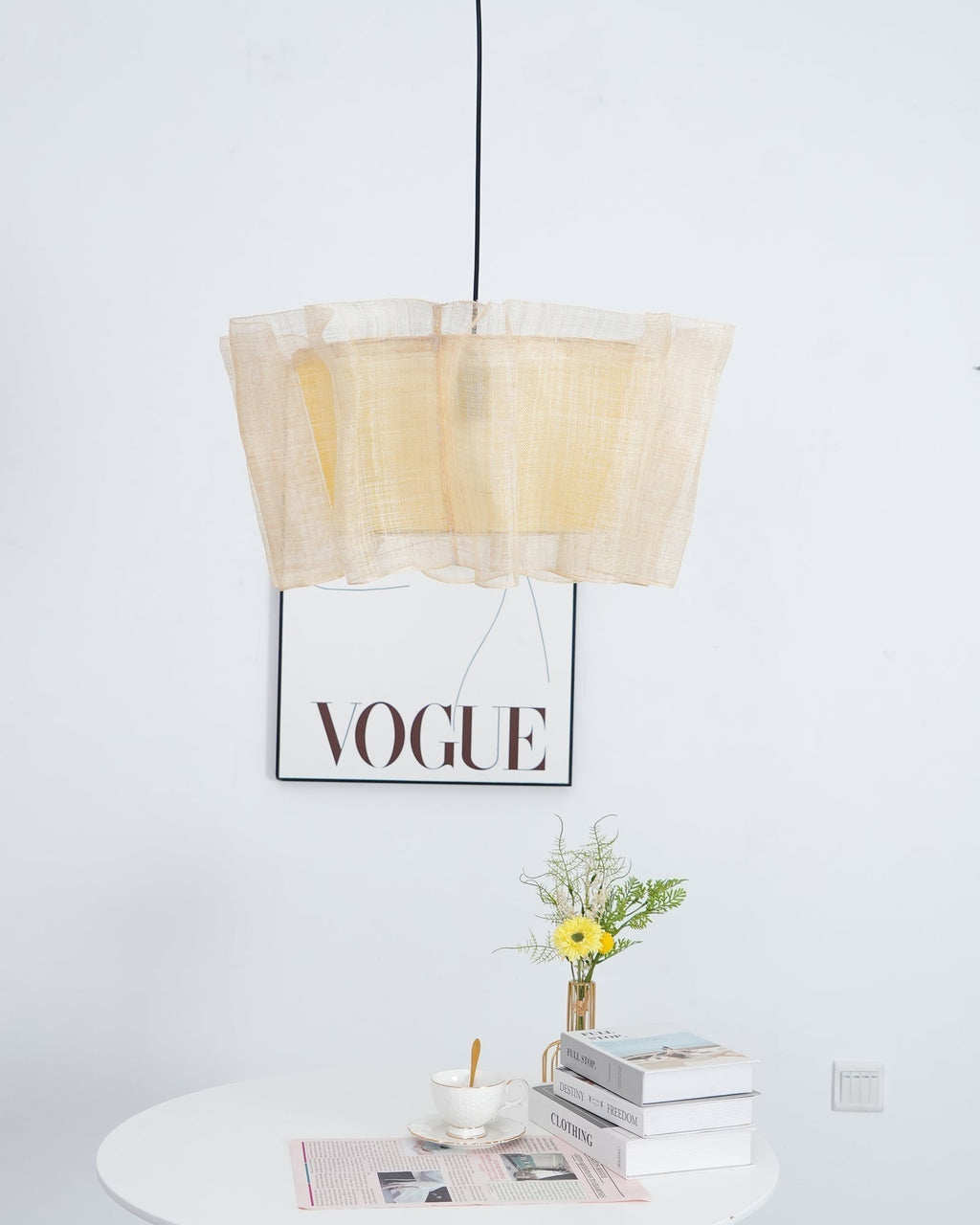 Fiorence Suspension Moderne en Chanvre de Manille - Neutralighting