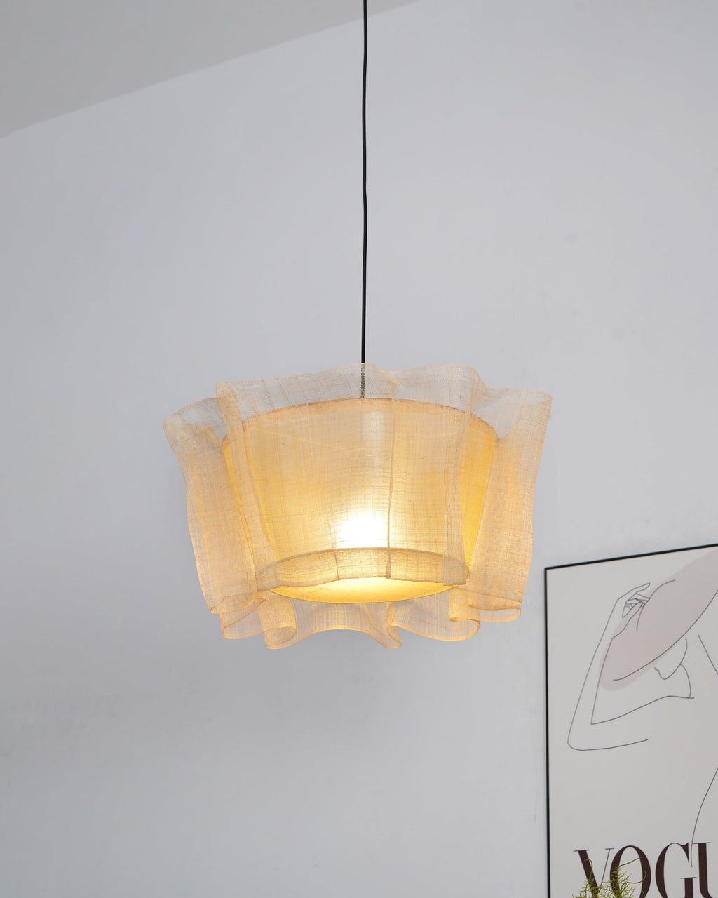 Fiorence Suspension Moderne en Chanvre de Manille - Neutralighting