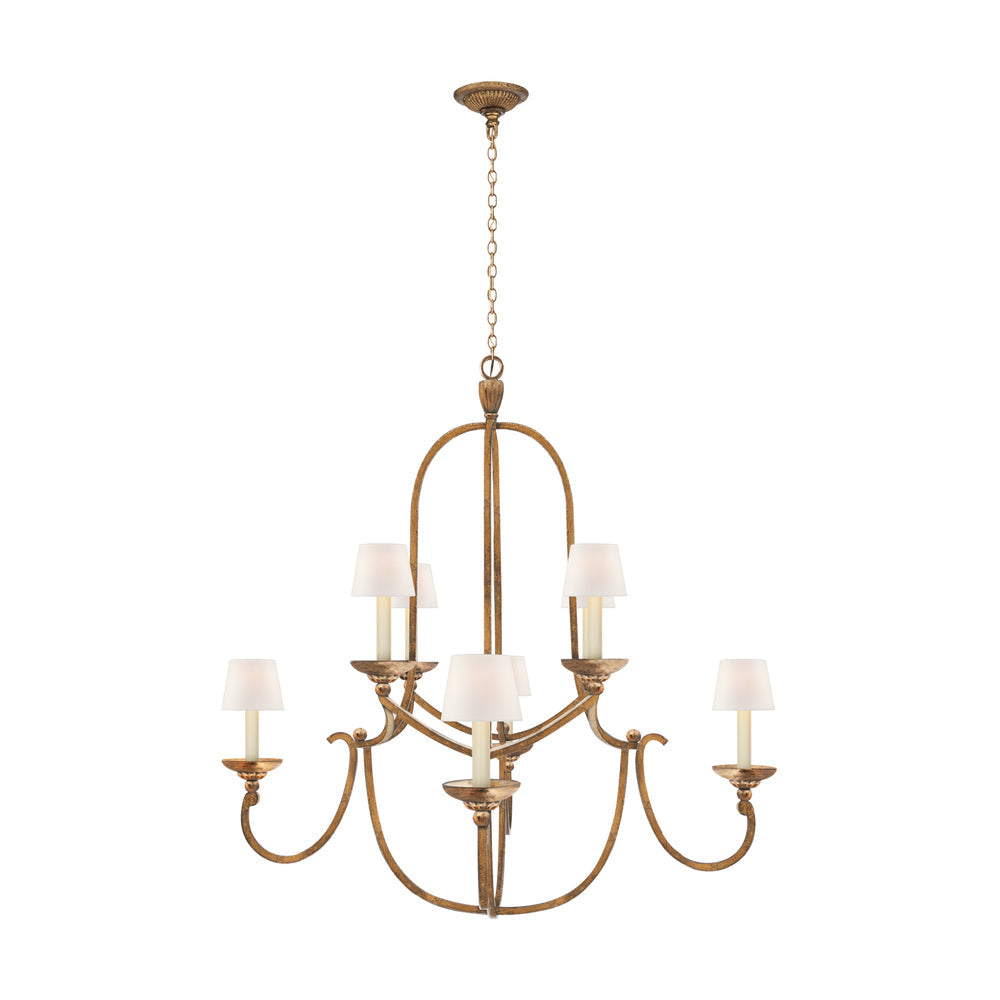 Flemish Lustre Fer Courbé Élégance - Neutralighting