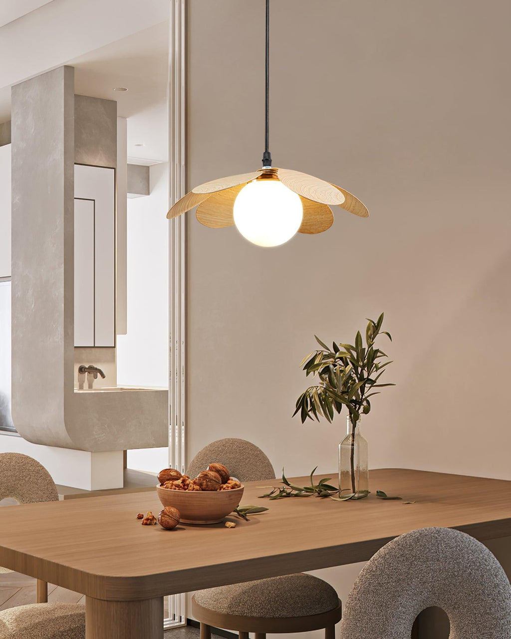 Arlenis Suspension Lampe en Verre Minimaliste - Neutralighting