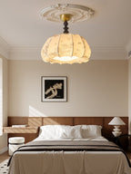 Fleurina Lampe Plafonnier en Tissu Art Nordique Premium - Neutralighting