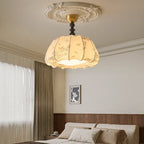 Fleurina Lampe Plafonnier en Tissu Art Nordique Premium - Neutralighting