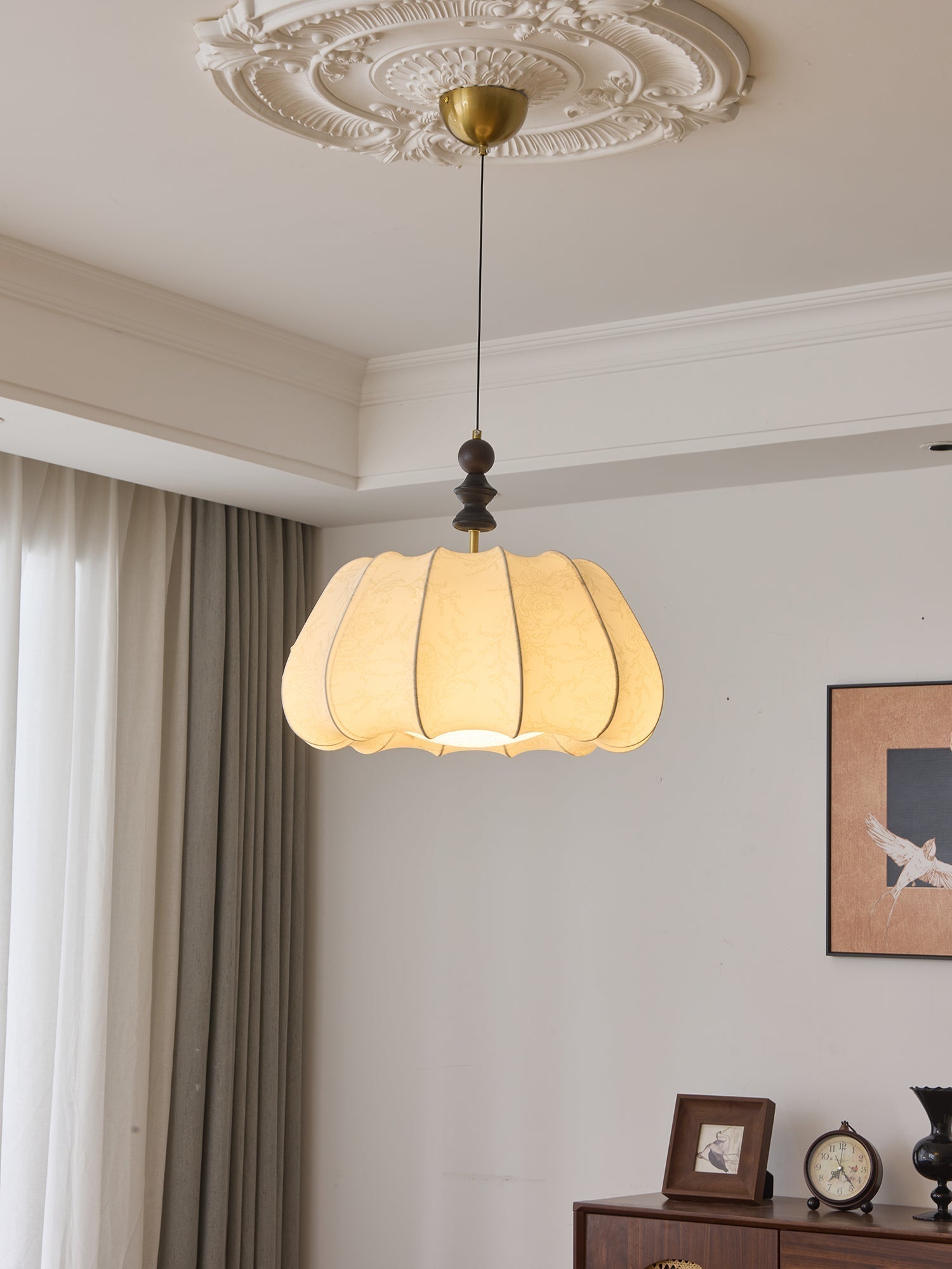 Asolira Suspension en Bois Vintage - Neutralighting