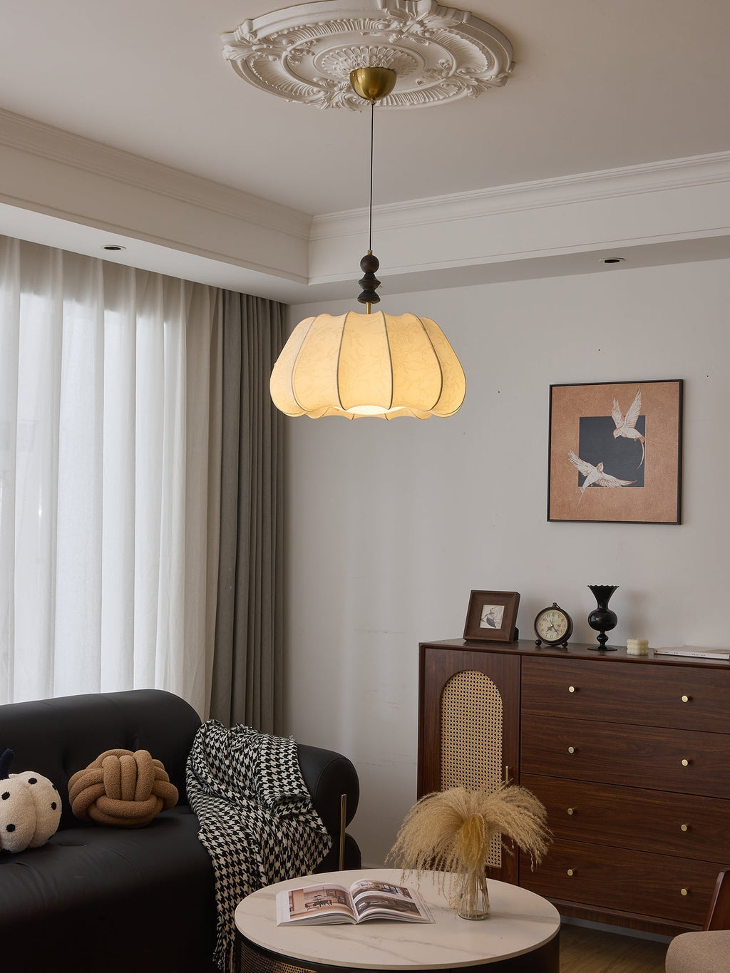 Asolira Suspension en Bois Vintage - Neutralighting