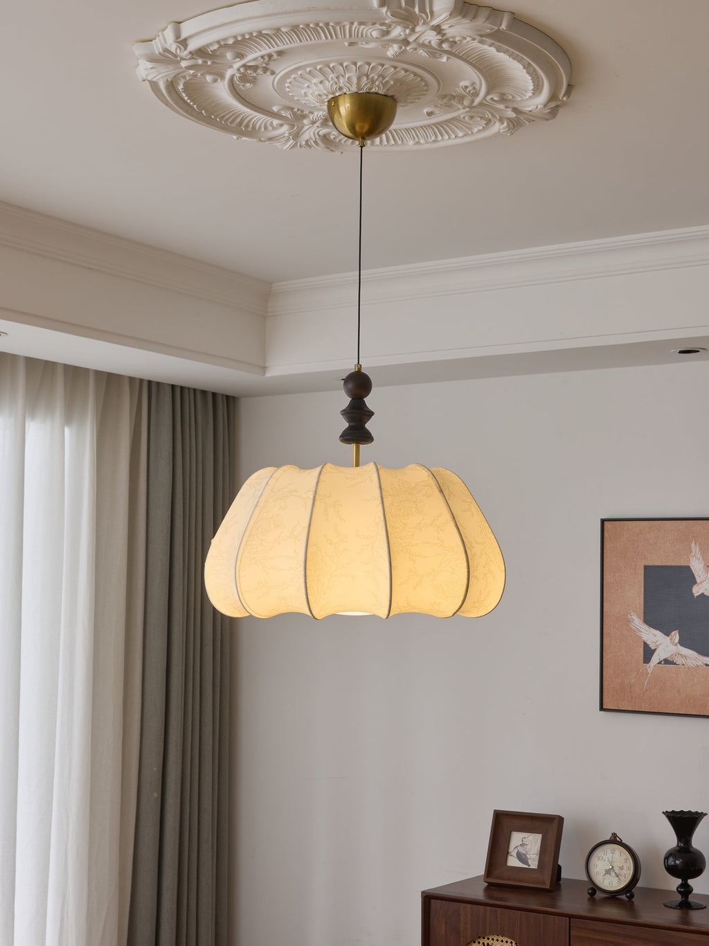 Asolira Suspension en Bois Vintage - Neutralighting