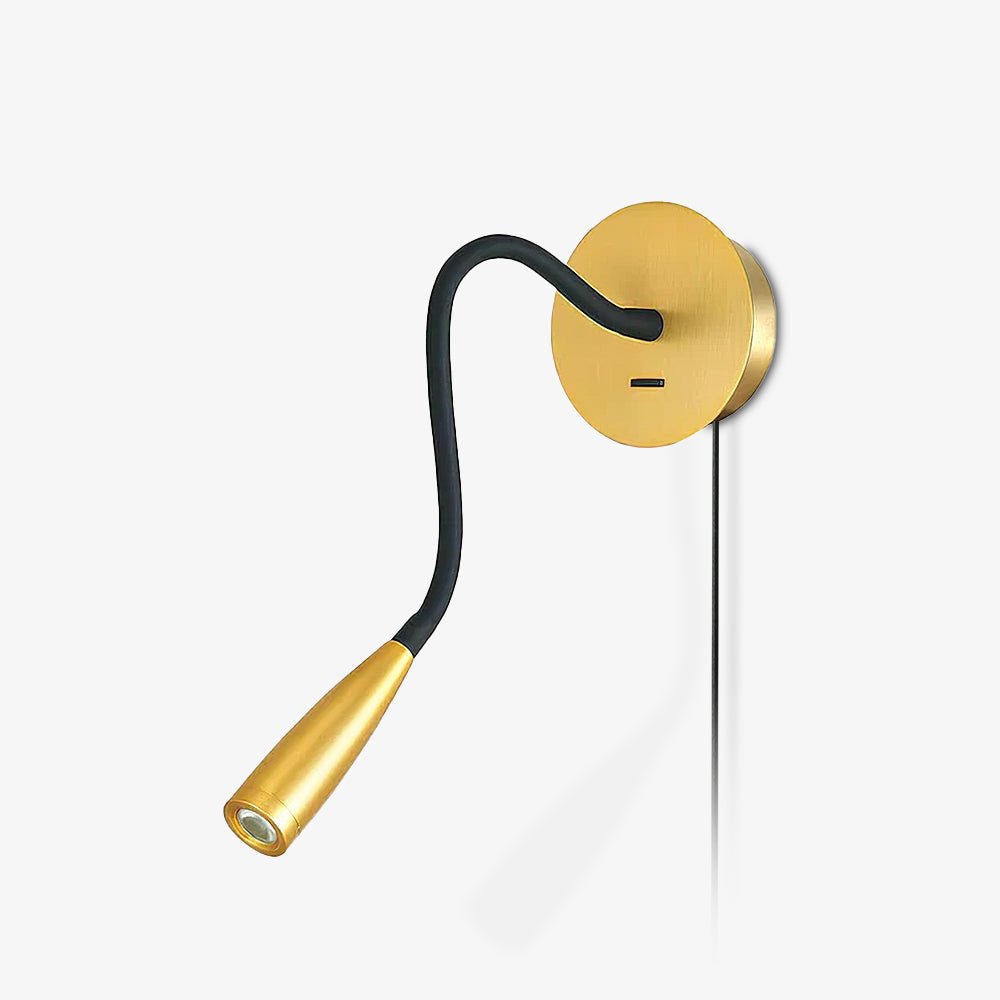 Zodore Modern Minimalist Plug-in Wall Light - Neutralighting