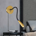 Zodore Modern Minimalist Plug-in Wall Light - Neutralighting