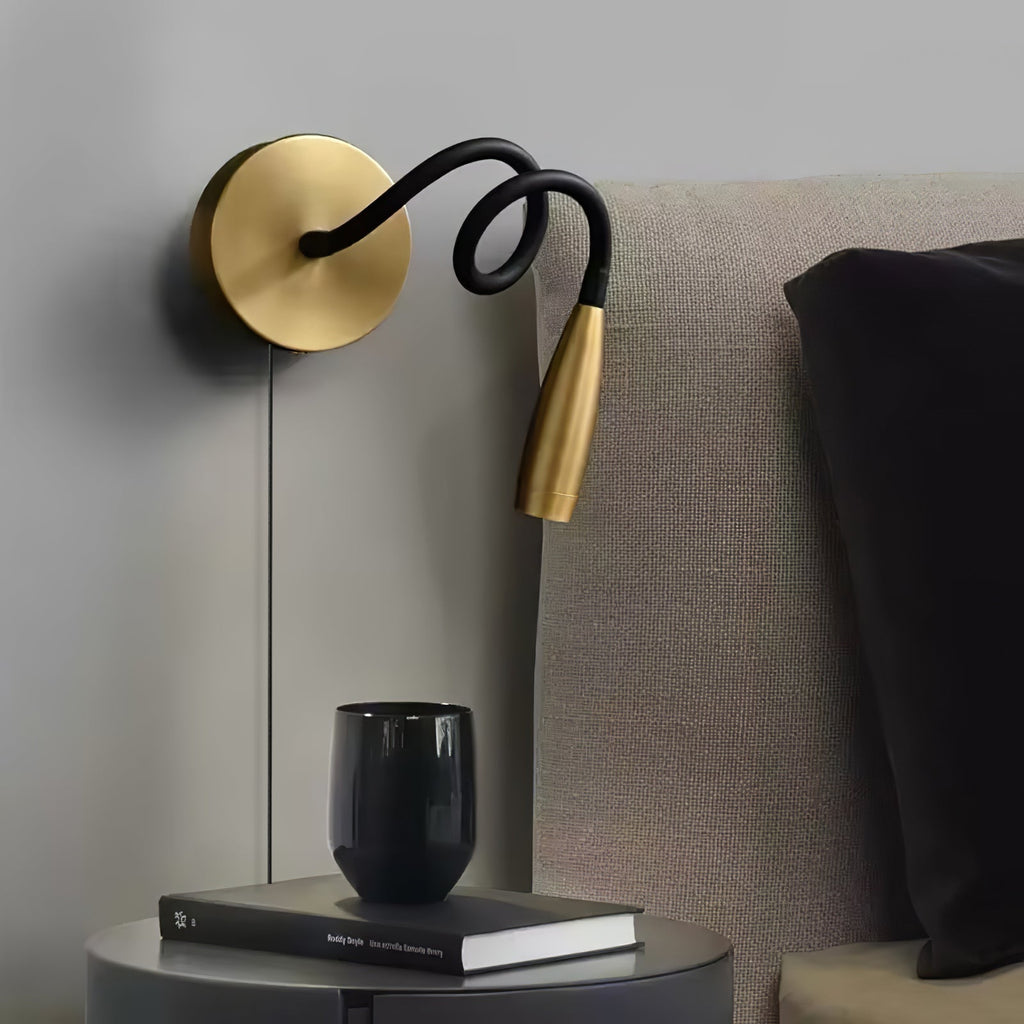 Zodore Modern Minimalist Plug-in Wall Light - Neutralighting