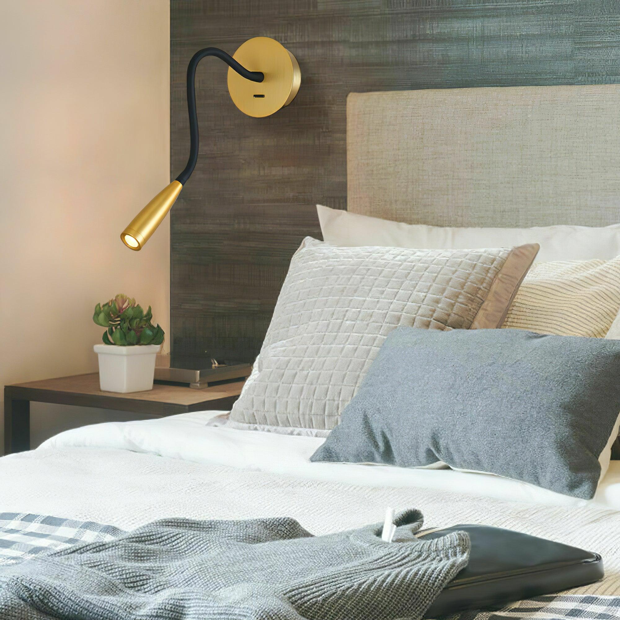 Zodore Modern Minimalist Plug-in Wall Light - Neutralighting