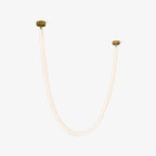 Solara Suspension Courbe Flexible Silicone Laiton - Neutralighting