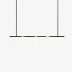 Lustra Chandelier Flexible Silicone Courbe Moderne Élégant - Neutralighting