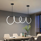 Lustra Chandelier Flexible Silicone Courbe Moderne Élégant - Neutralighting