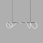 Lustra Chandelier Flexible Silicone Courbe Moderne Élégant - Neutralighting