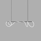 Lustra Chandelier Flexible Silicone Courbe Moderne Élégant - Neutralighting